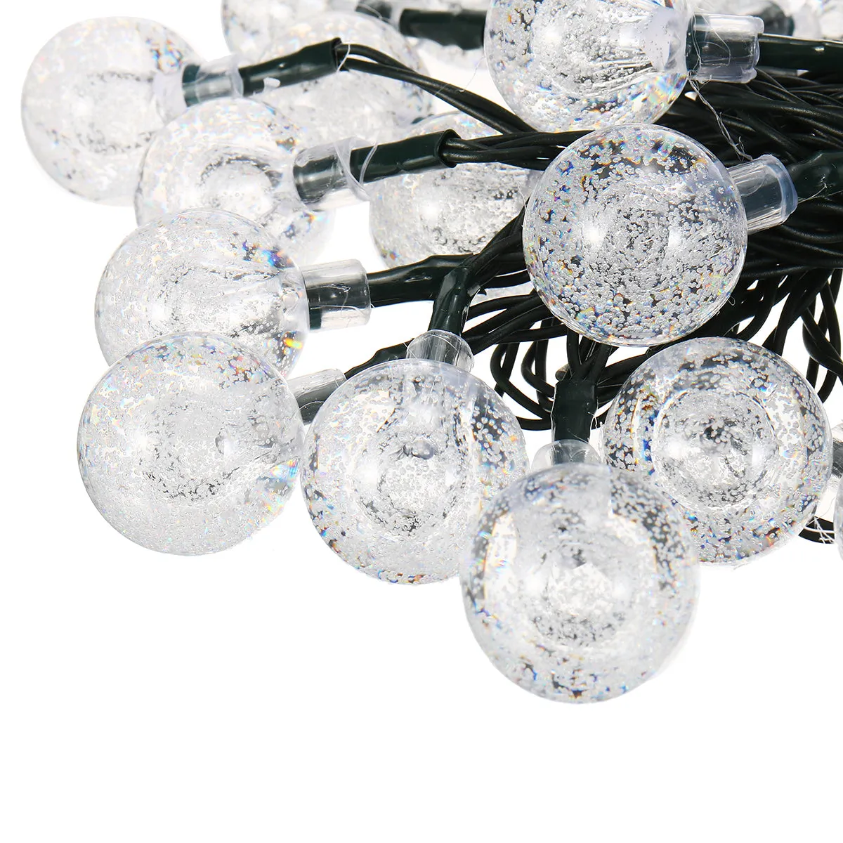 6.5m Solar Powered 30 LEDs String Light Garden Paths Yard Decor Lamp Outdoor Waterproof